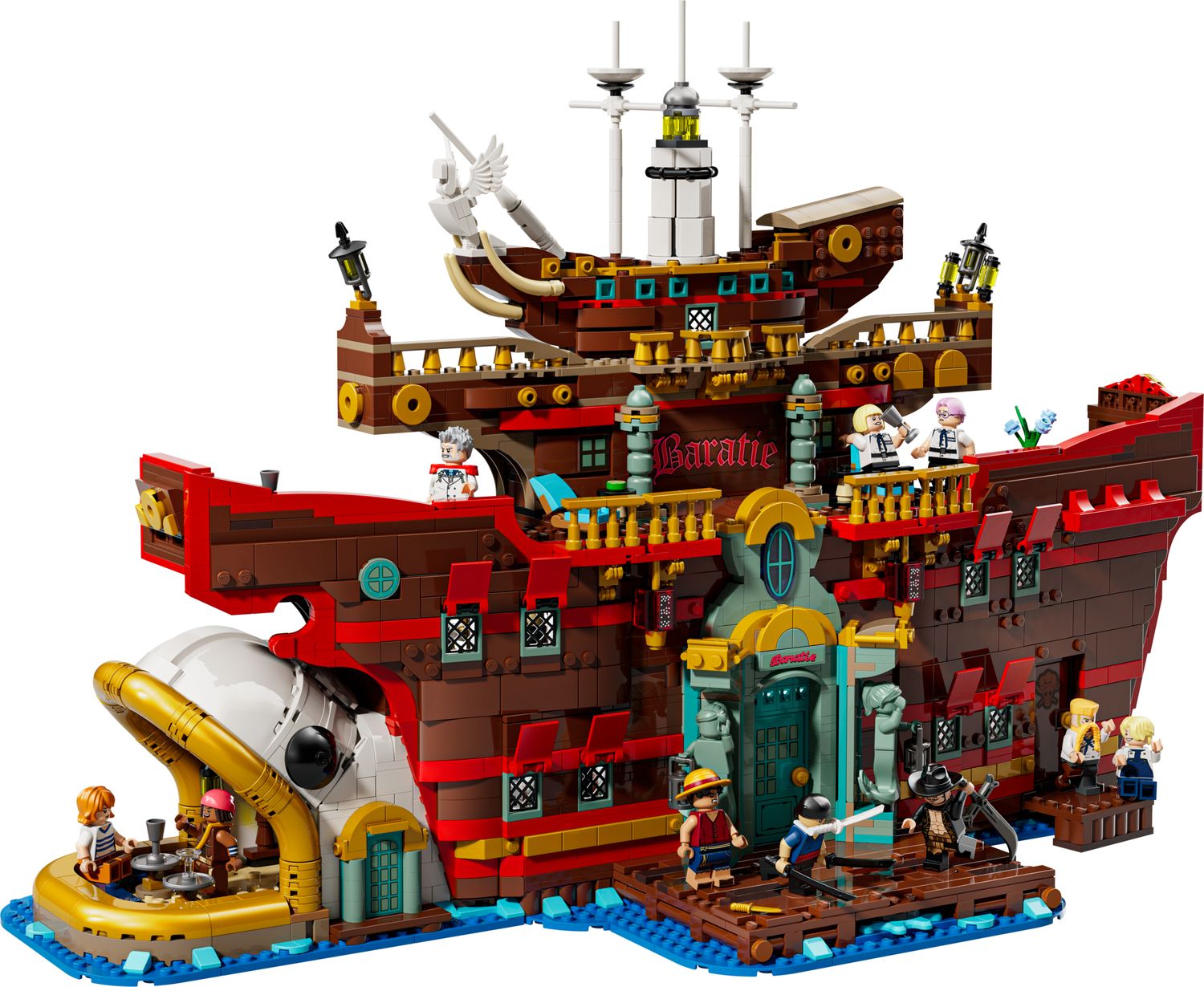 Lego One Piece Baratie set 3402 pieces (British brand)