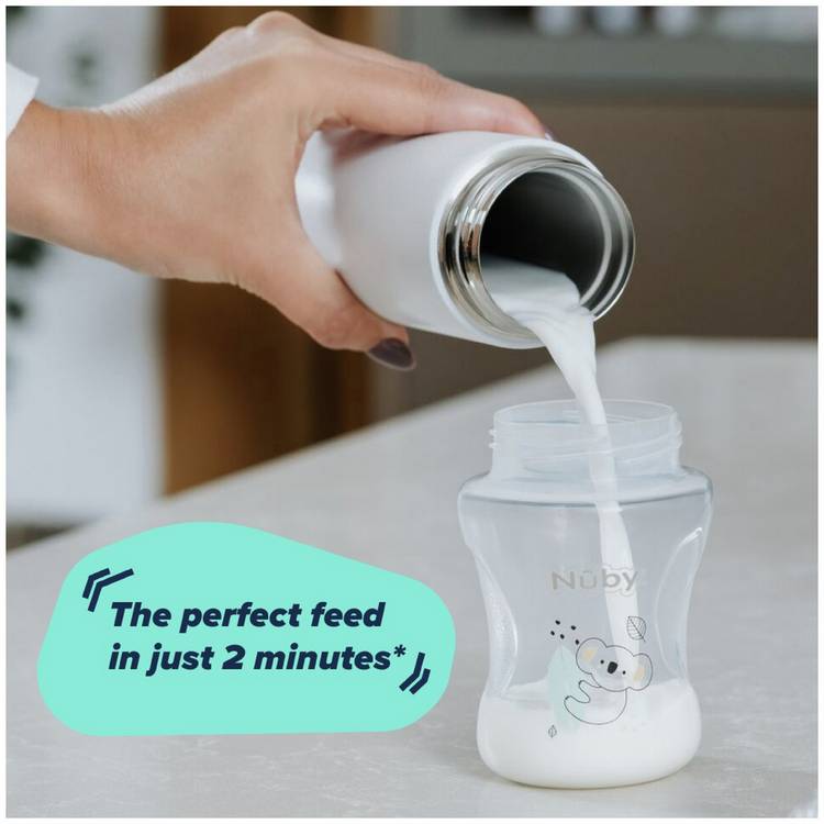 Nuby rapid hot machine black 3000ml, imported from the UK