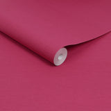 Envy Stitch Please Raspberry wallpaper in pink, imported from the UK