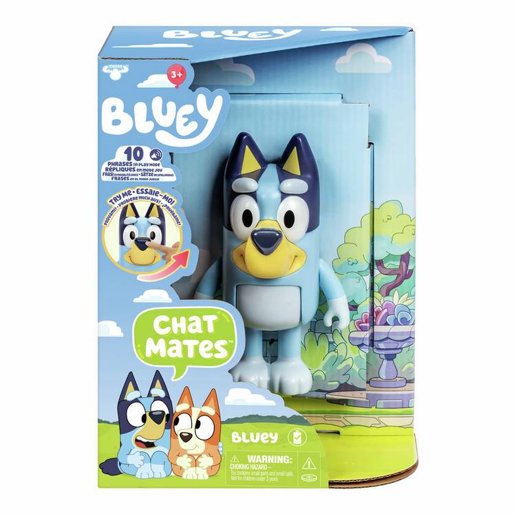 Bluey talking figure 15.2cm - British product