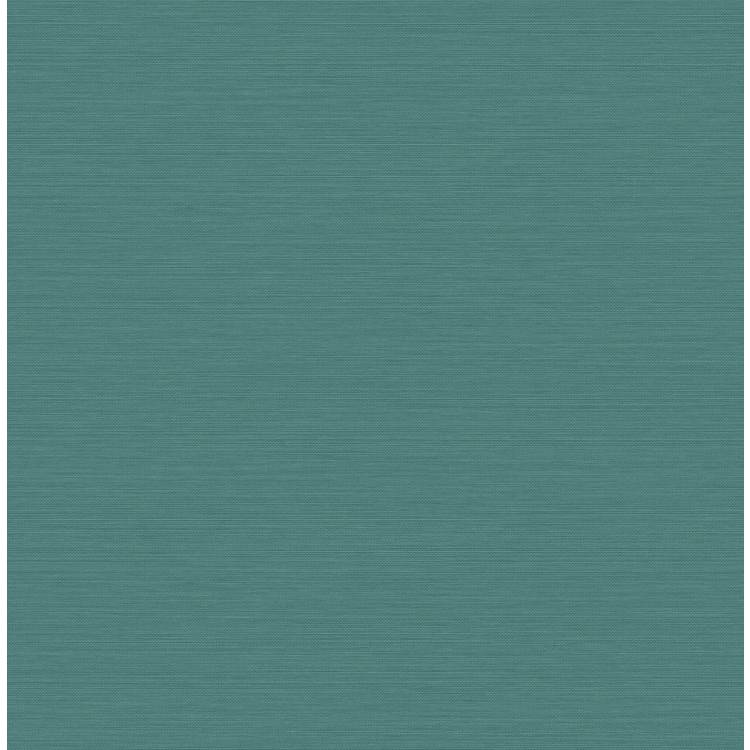 Envy Stitch Please teal green wallpaper roll (British brand)