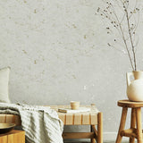 Superfresco gilded plaster wallpaper neutral metallic accents 52cm x 10m - British product