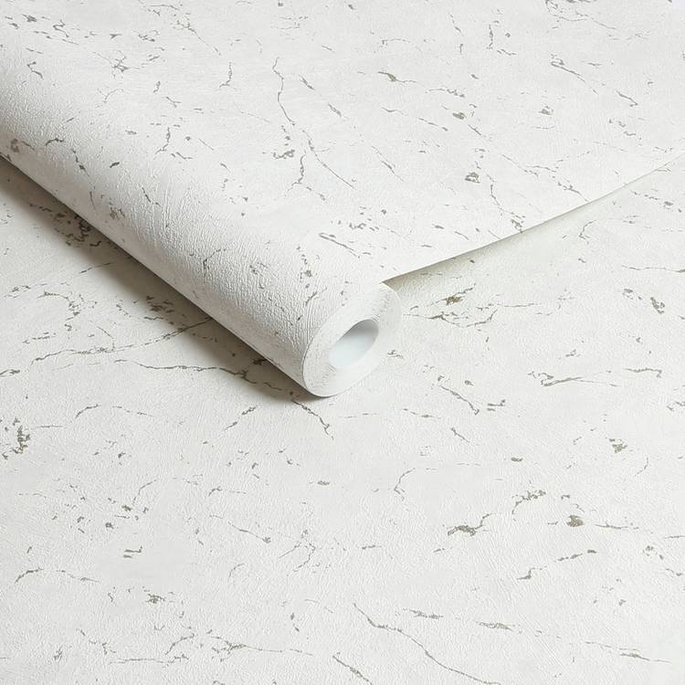 Superfresco gilded plaster wallpaper neutral metallic accents 52cm x 10m - British product