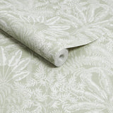 Superfresco Easy Intrigue sage green wallpaper (British brand)