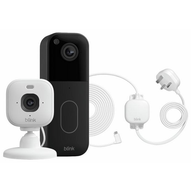 Blink video doorbell and Mini 2K camera bundle (British brand)