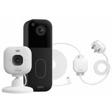Blink Video Doorbell & Blink Mini 2K+ Security Camera with Power Adaptor