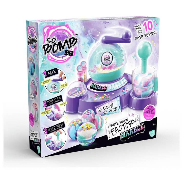 So Bomb DIY Marble Bath Bomb Factory Craft Kit
