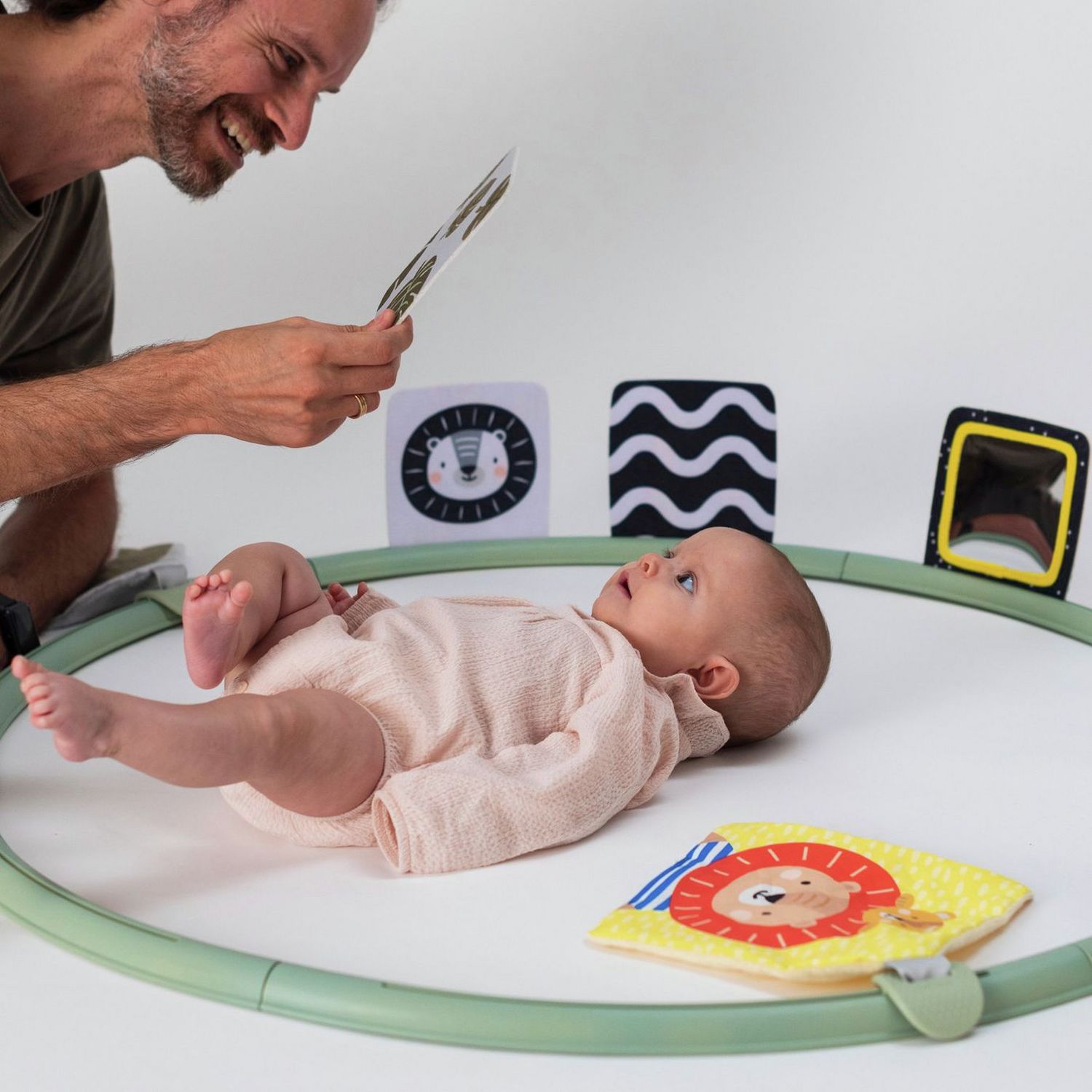 Taf Toys Tummy Time Trainer playmat - imported from the UK