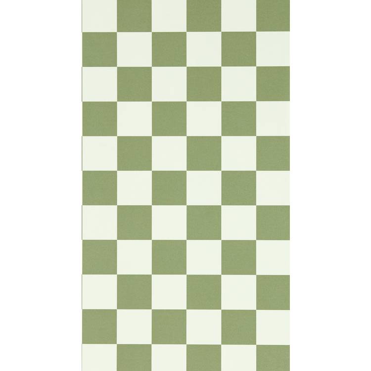 Harlequin Blenets Check Matcha wallpaper (British brand)