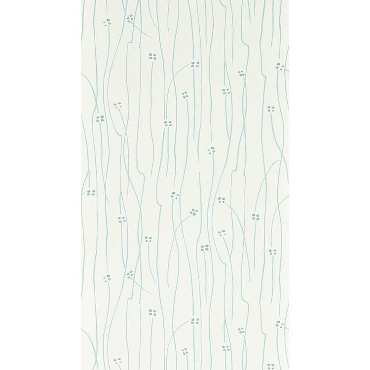 Harlequin Eizou Sky Indigo wallpaper roll, imported from the UK