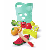 Chad Valley Wooden Fruit Set sliceable toy - British product