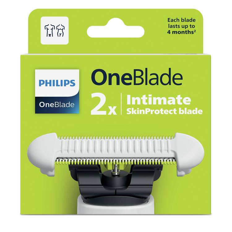 Philips OneBlade SkinProtect replacement blade, imported from the UK