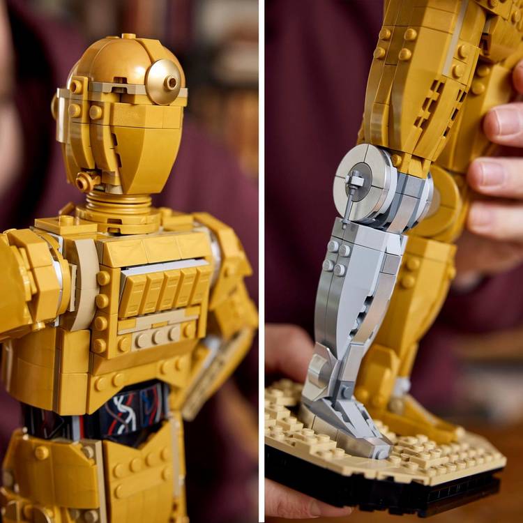 LEGO Star Wars C-3PO buildable figure 75398 - British product