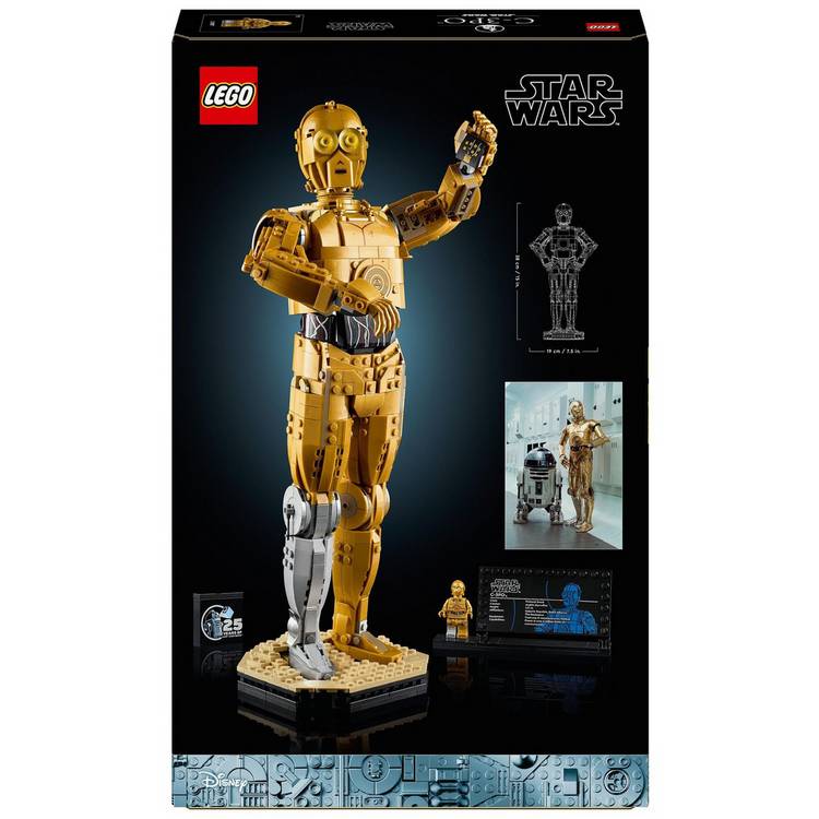 LEGO Star Wars C-3PO buildable figure 75398 - British product