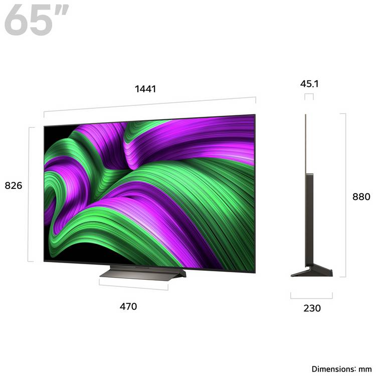 LG 65 inch OLED 4K TV, UK version