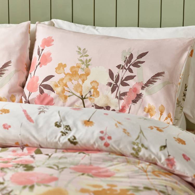 Catherine Lansfield countryside floral bedding set single, imported from the UK