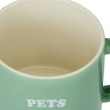 Argos Home Pets Not People mug sage green 380ml - British product