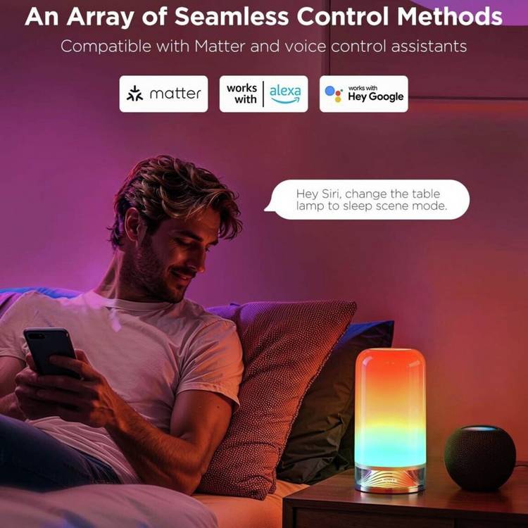 Govee Smart Table Lamp 2 White, imported from the UK