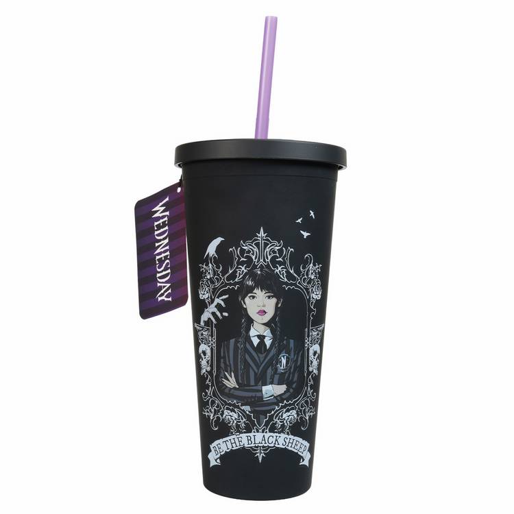 Wednesday Black Soda Cup 600ml (British brand)