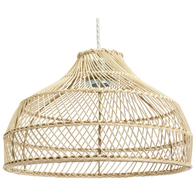 Habitat rattan lampshade small easy fit 35cm, UK version