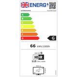 LG 48-inch OLED evo smart TV, UK version