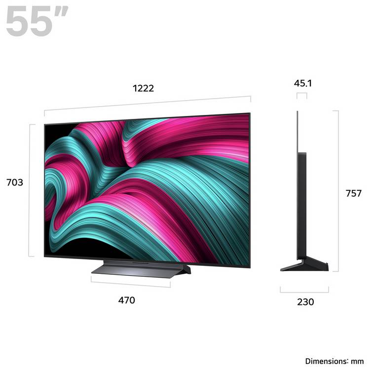 LG OLED55C5 55-inch 4K OLED TV - British product