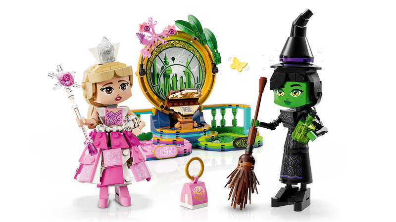 LEGO Wicked Elphaba and Glinda figures 558 piece set - British product