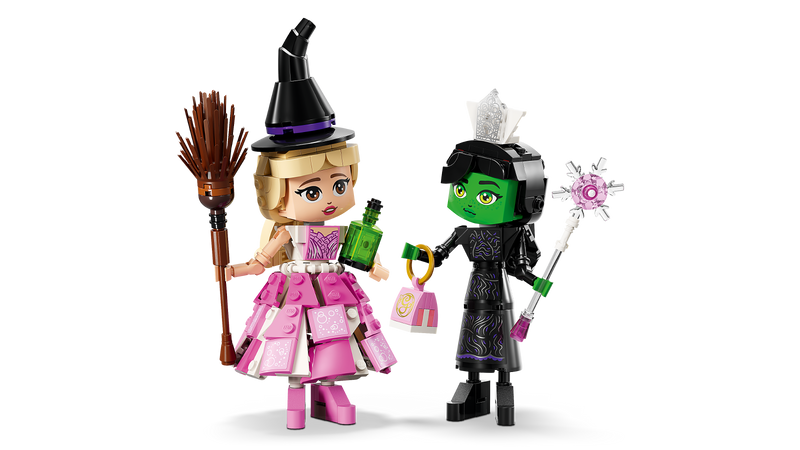 LEGO Wicked Elphaba and Glinda figures 558 piece set - British product