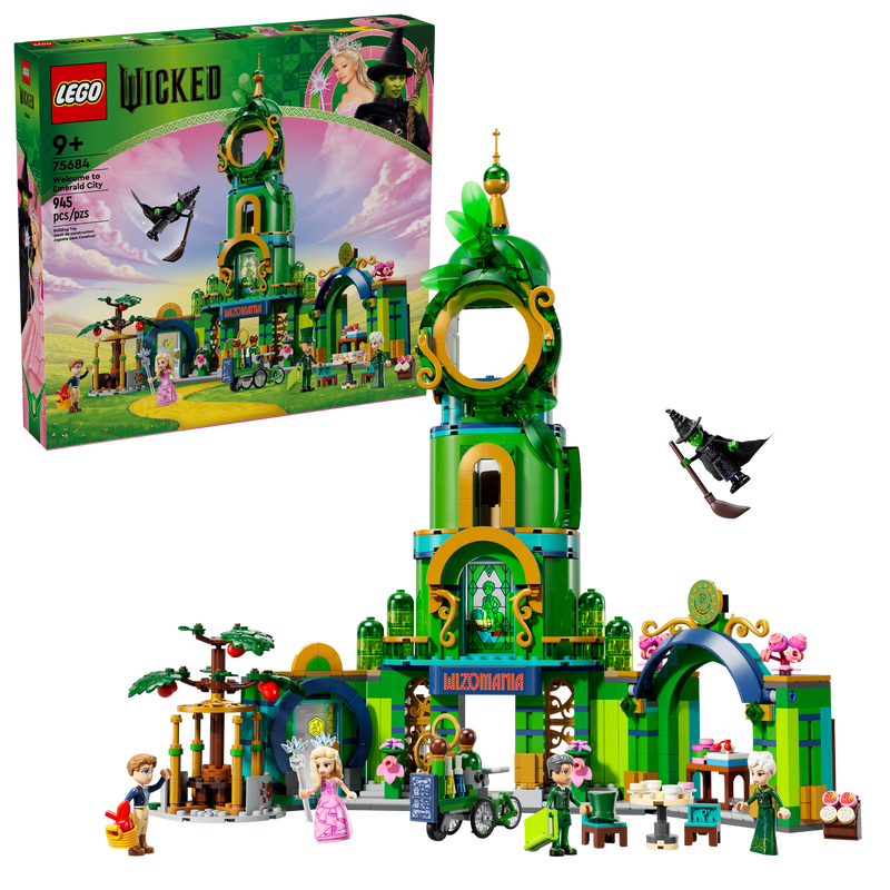 LEGO Wicked Welcome to Emerald City 945 Pieces (British brand)