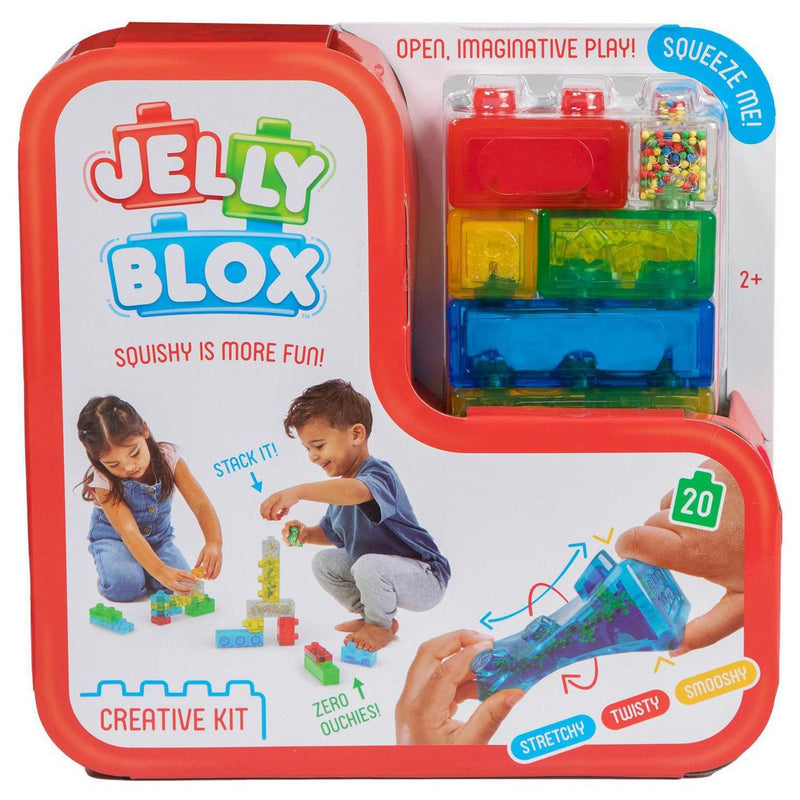 Jelly Blox Creative Kit 20-piece building blocks (British brand)