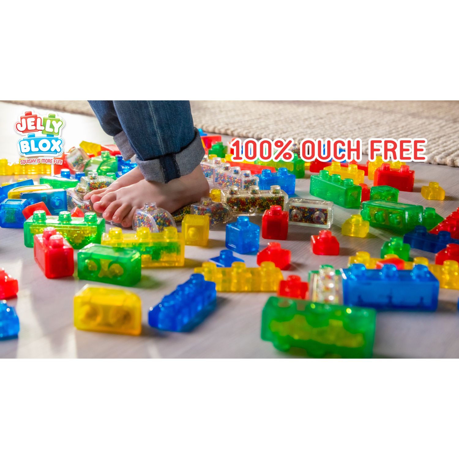 Jelly Blox Creative Kit 20-piece building blocks (British brand)