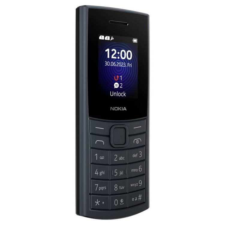 Vodafone Nokia 110 2nd Edition mobile phone Midnight Blue - British product