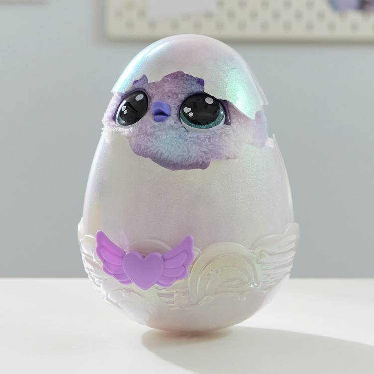 Hatchimals Secret Hatch Pufficorn interactive pet toy - British product