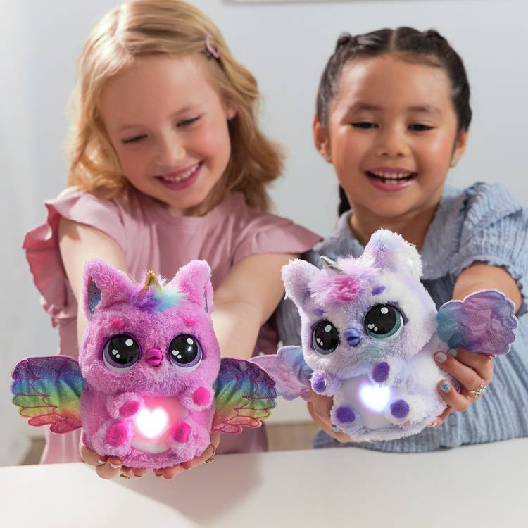 Hatchimals Secret Hatch Pufficorn interactive pet toy - British product