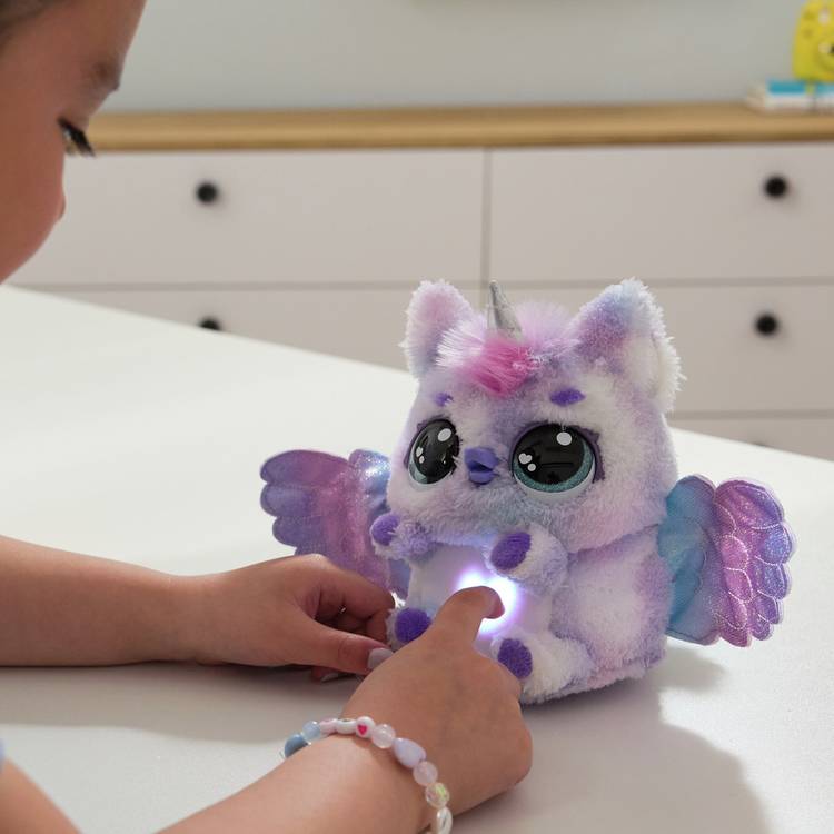 Hatchimals Secret Hatch Pufficorn interactive pet toy - British product