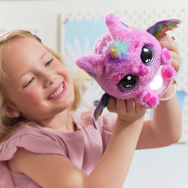 Hatchimals Secret Hatch Pufficorn interactive pet toy - British product