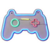 Searchlight gaming neon wall light controller shape multicoloured - British product
