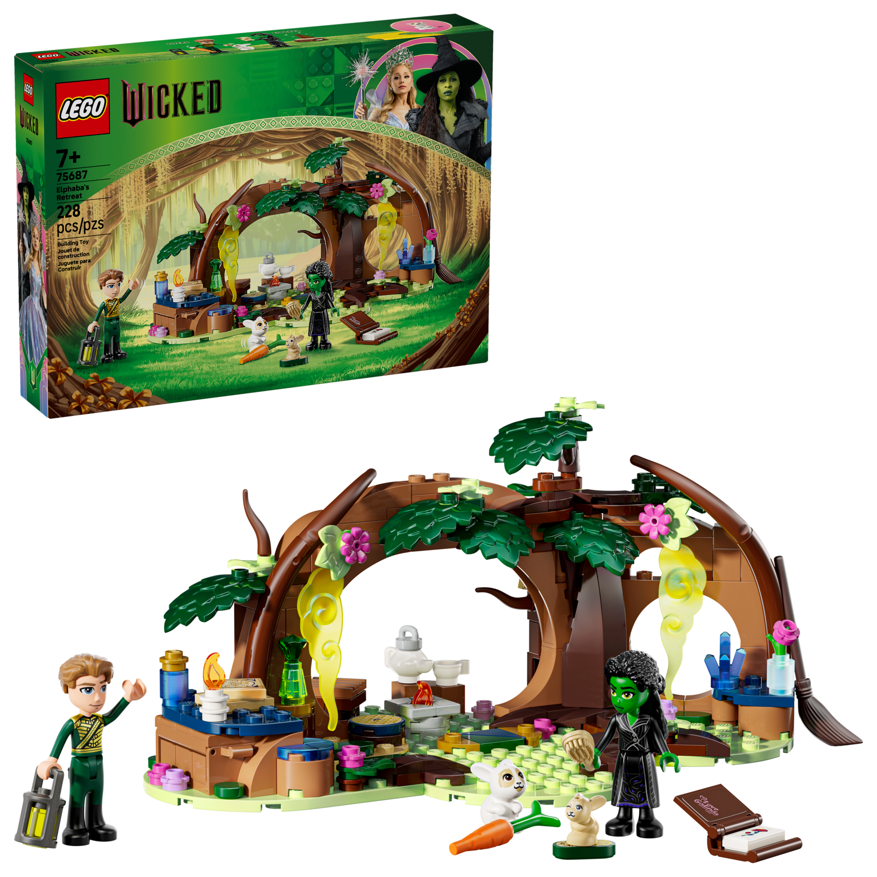LEGO Elphaba's Retreat Wicked building set 228 pieces - British product