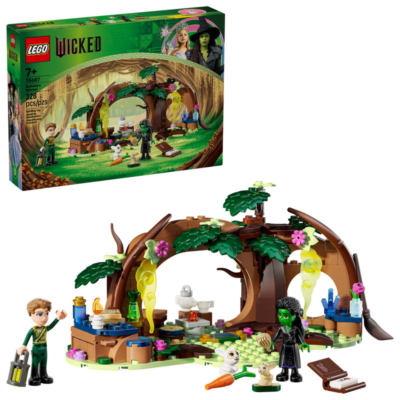 LEGO Elphaba's Retreat Wicked building set 228 pieces - British product