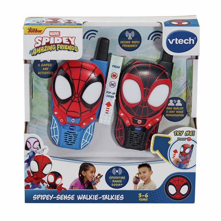 Vtech Spidey & Friends walkie talkie, imported from the UK