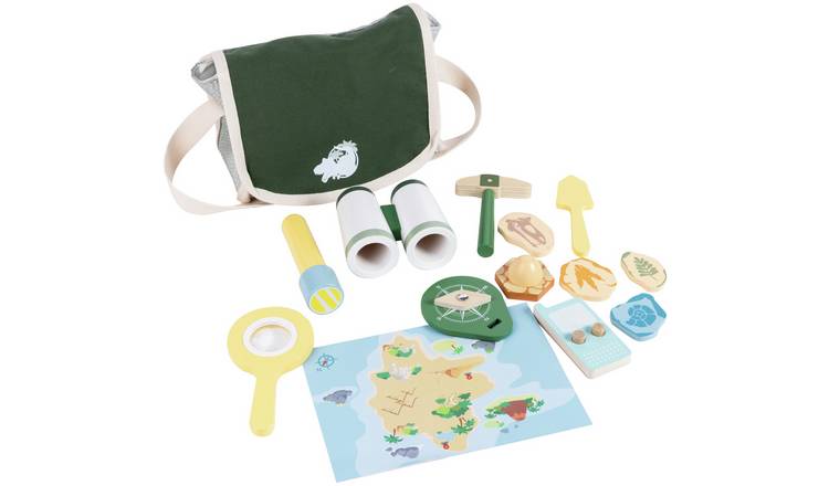 Chad Valley Dino Explore Kit wooden toy set (British brand)