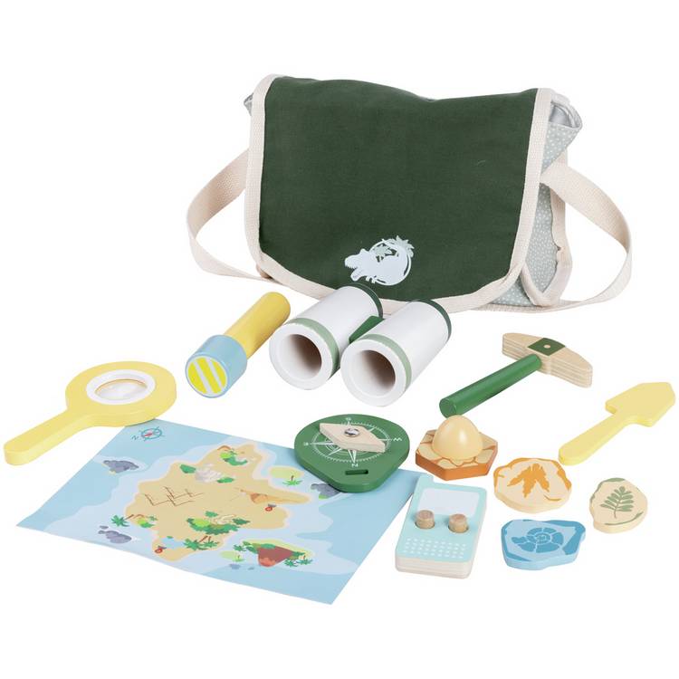 Chad Valley Dino Explore Kit wooden toy set (British brand)