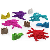 Kinetic Sand magical flowing sand playset 10-pack, UK version