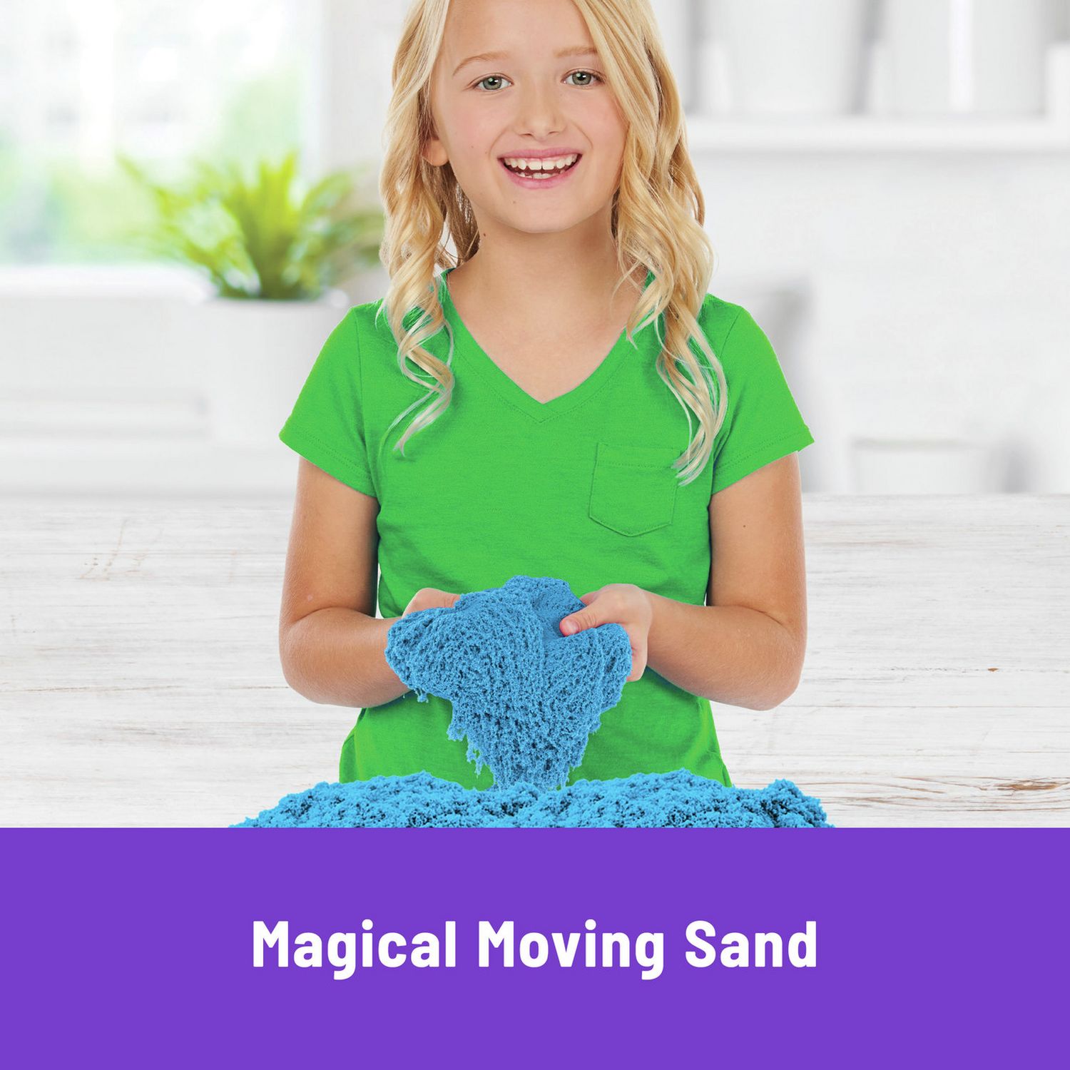 Kinetic Sand magical flowing sand playset 10-pack, UK version