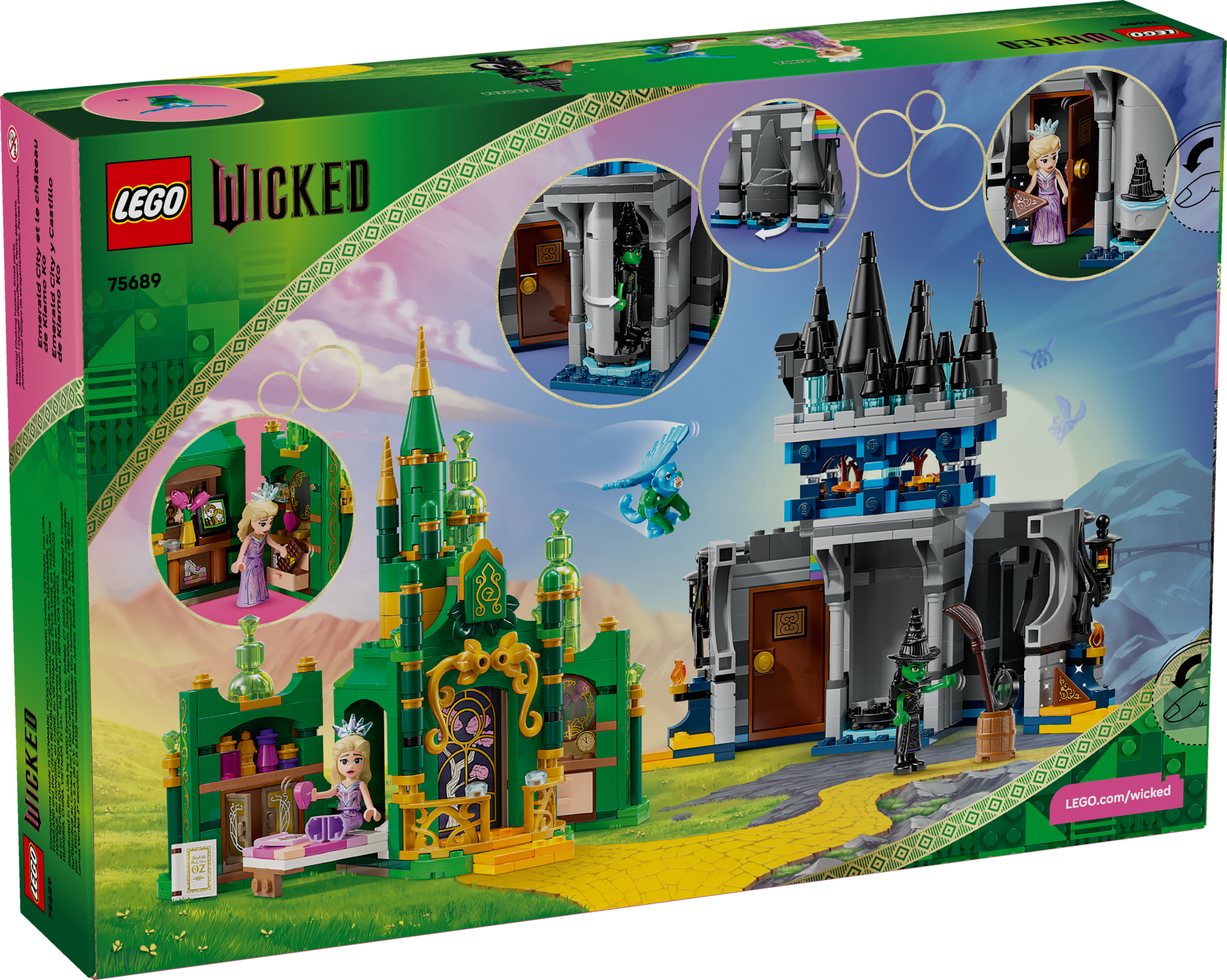 LEGO Emerald City and Kiamo Ko Castle 860 pieces - British product
