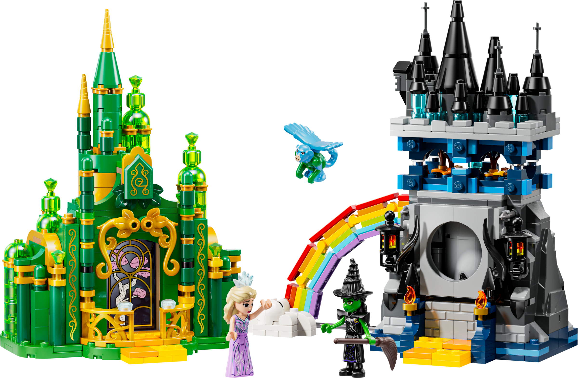 LEGO Emerald City and Kiamo Ko Castle 860 pieces - British product