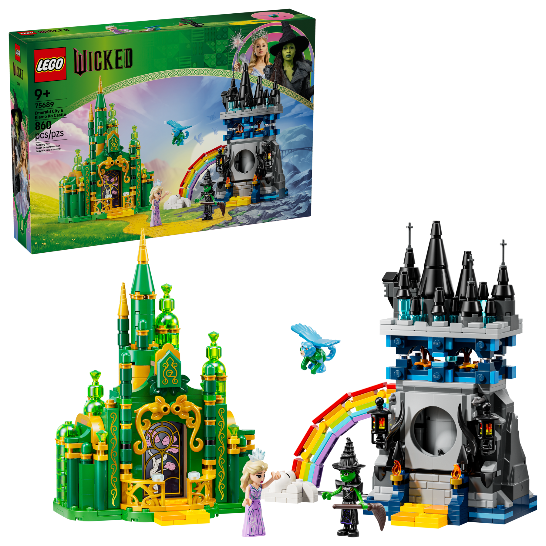 LEGO Emerald City and Kiamo Ko Castle 860 pieces - British product