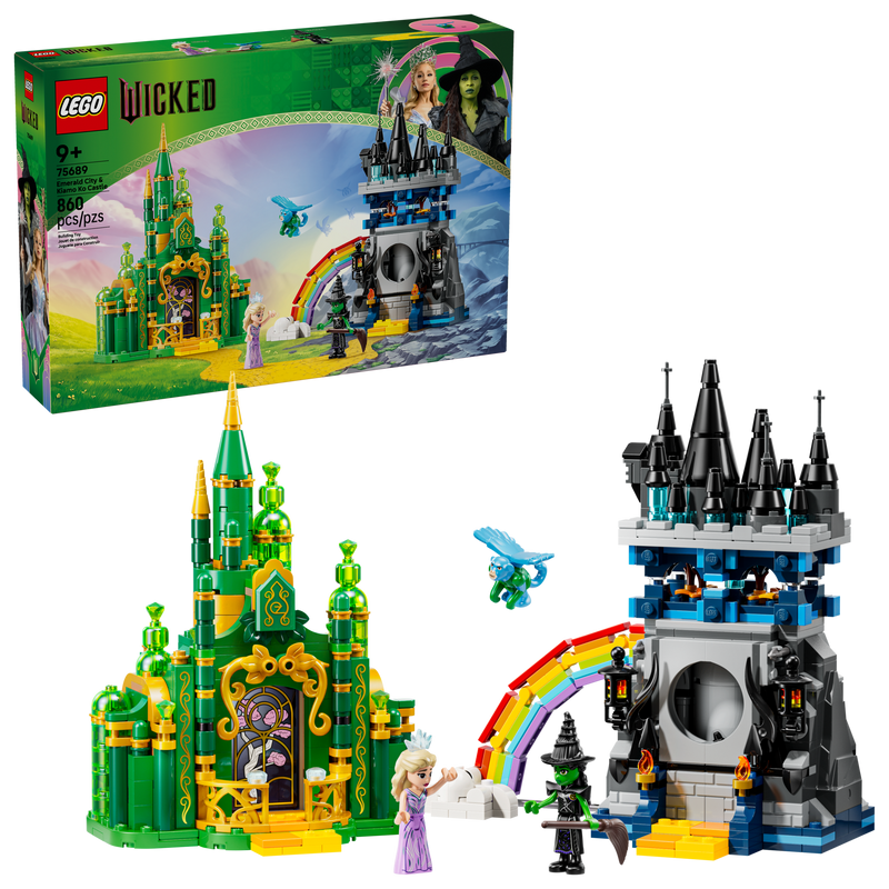 LEGO Emerald City and Kiamo Ko Castle 860 pieces - British product
