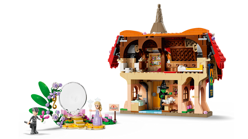 LEGO Building Set Glinda and Elphaba Visit Munchkinland 744 Pieces, UK version