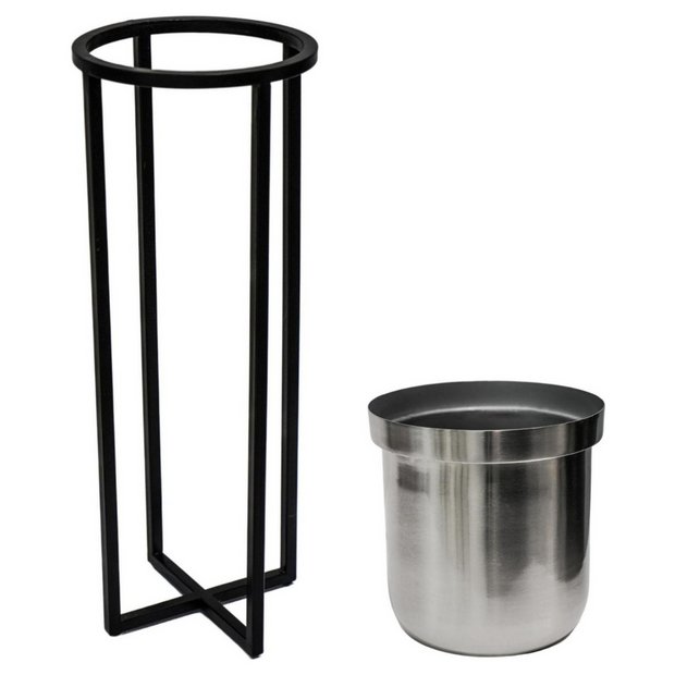 Ivyline Calla planter stand gold metal stand - British product